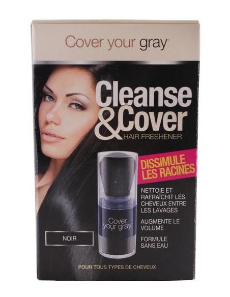 Cleanse & cover Cover your gray