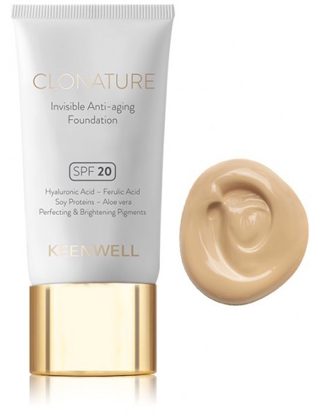 Base de maquillaje antiedad Clonature SPF20