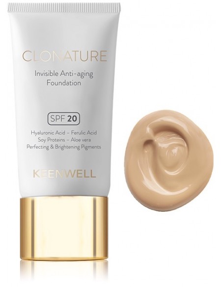Base de maquillaje antiedad Clonature SPF20