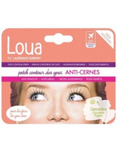 Parche contorno ojos hidratante y antiojeras Loua