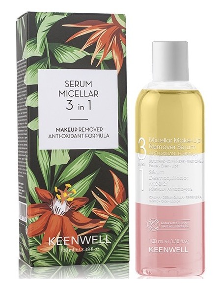 Serum desmaquillante micelar 3 en 1 Tahití S10 Keenwell