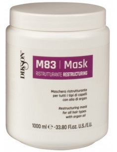 Mascarilla M83 restructurante aceite de argan Dikson