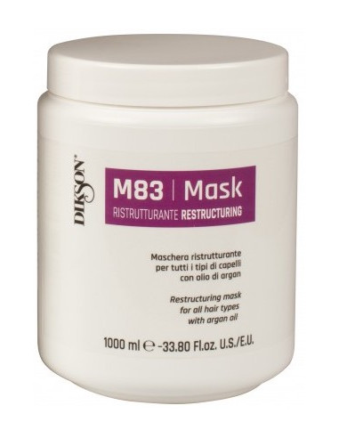 Mascarilla M83 restructurante aceite de argan Dikson