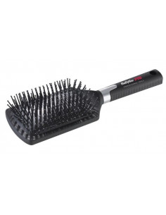 Cepillo plano grande de púa plástica con bolita Babyliss Pro