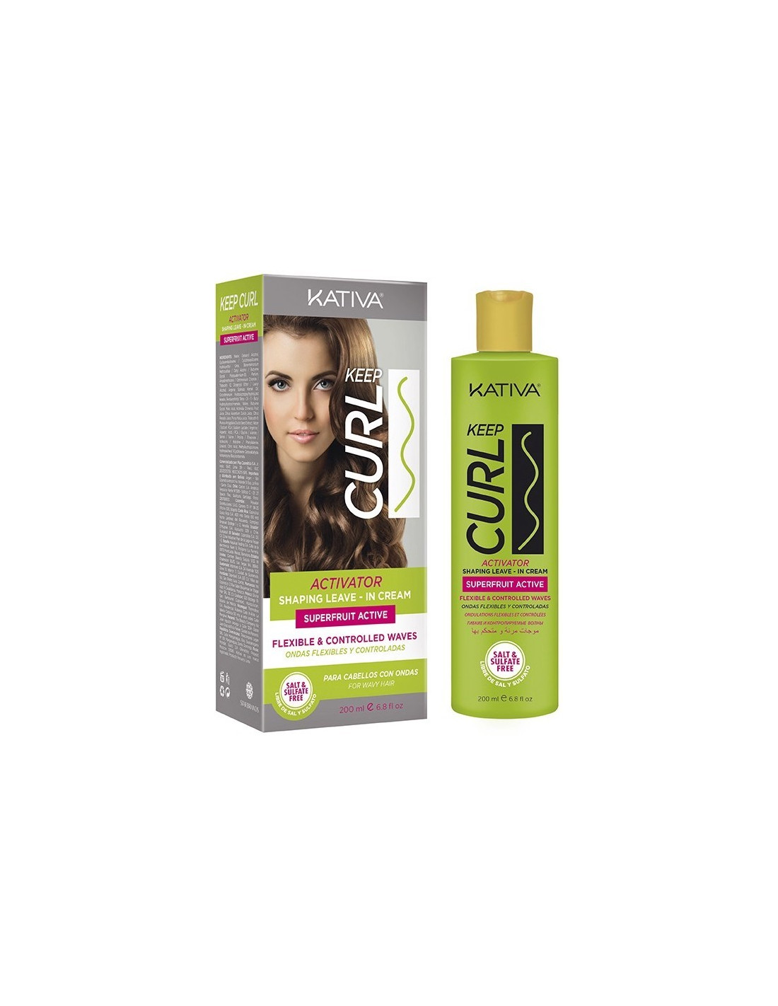 Activador De Rizos Keep Curl Control Waves Kativa